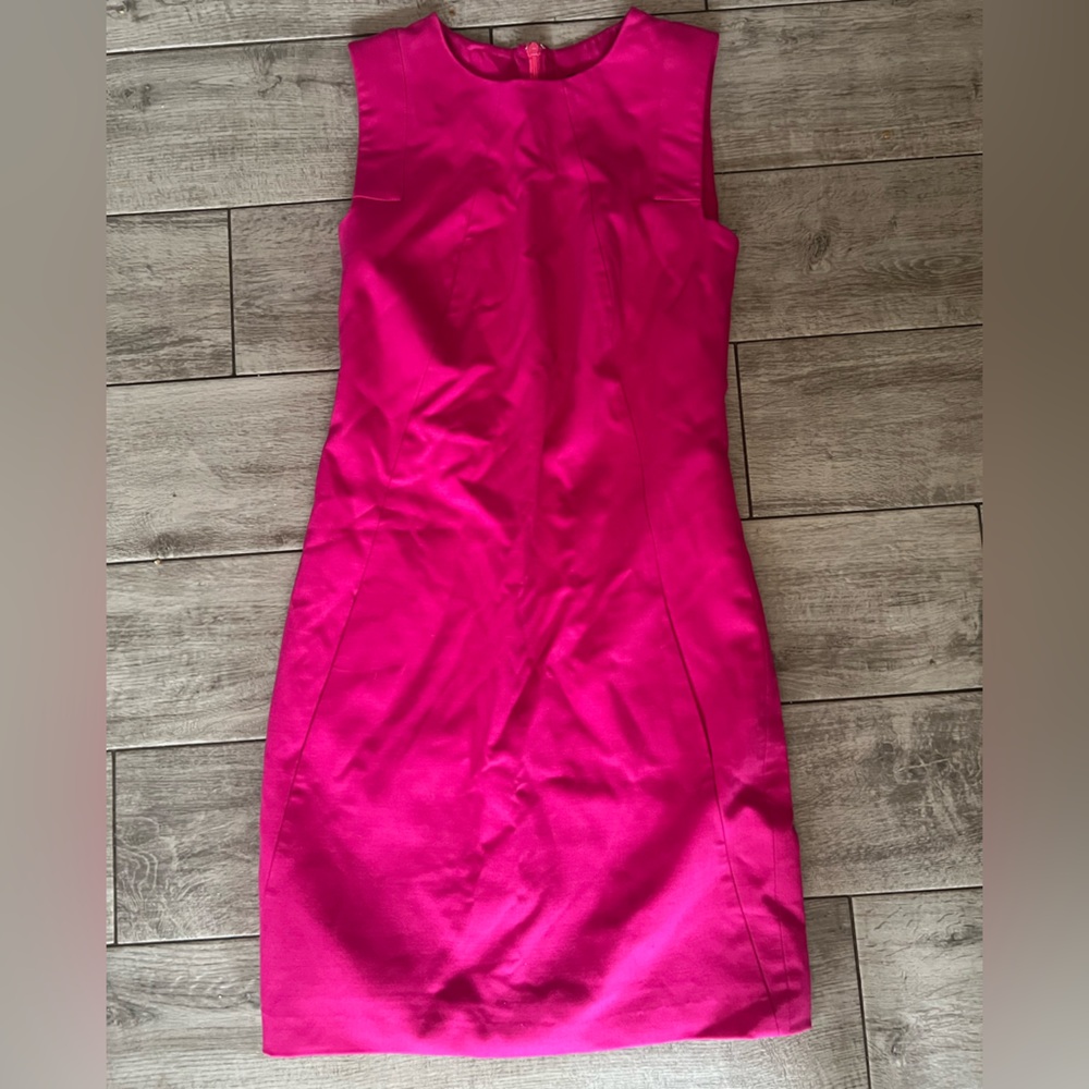 Magenta Gianni Versace Mini Dress
